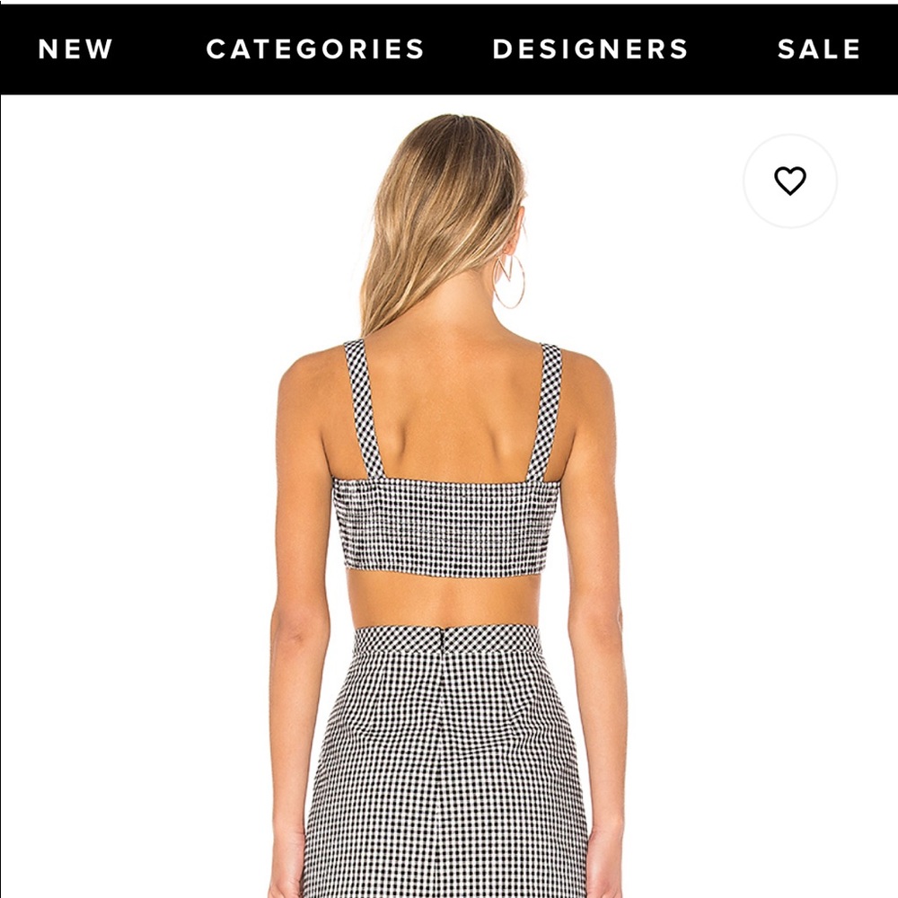 X Revolve Josie Top In Checkpoint - image 3